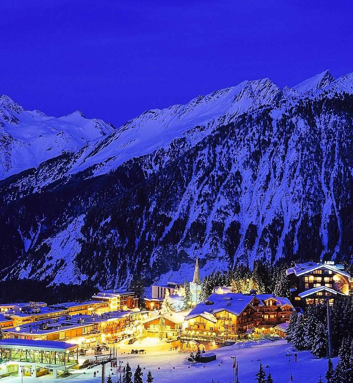 Pistes de ski Courchevel