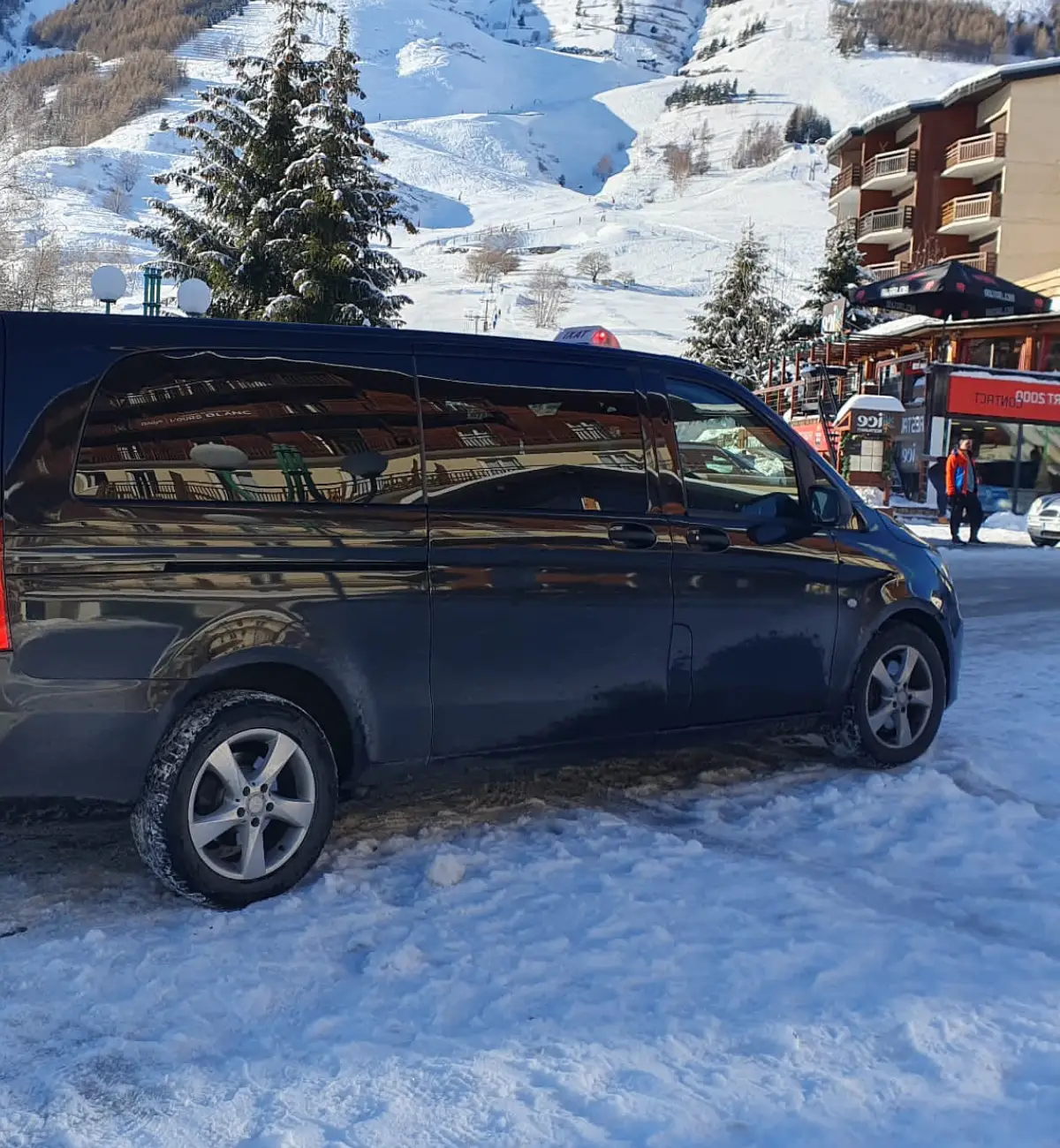 Courchevel hiver - Transport ski